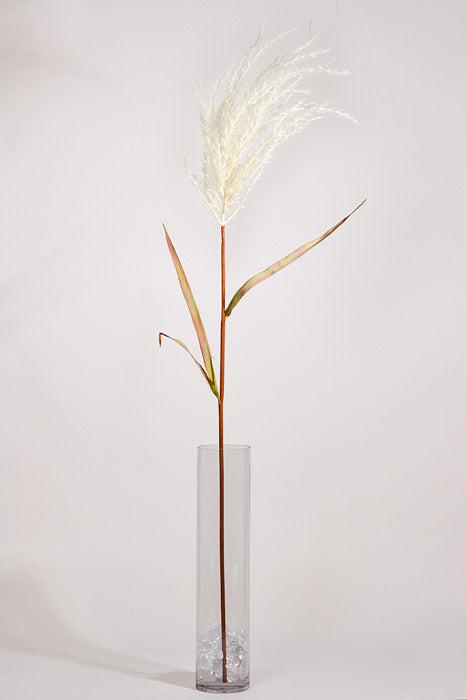 48" Artificial Reed Grass Spray Beige