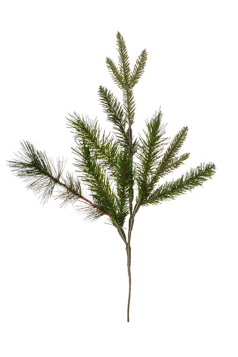 22" Angel Pine/Cone Spray Green Pkg/6