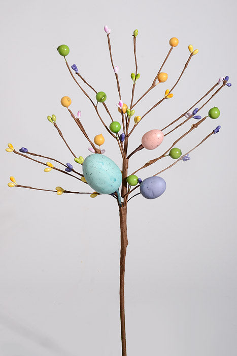 14" Easter Eggs Berry Pick Multi Color