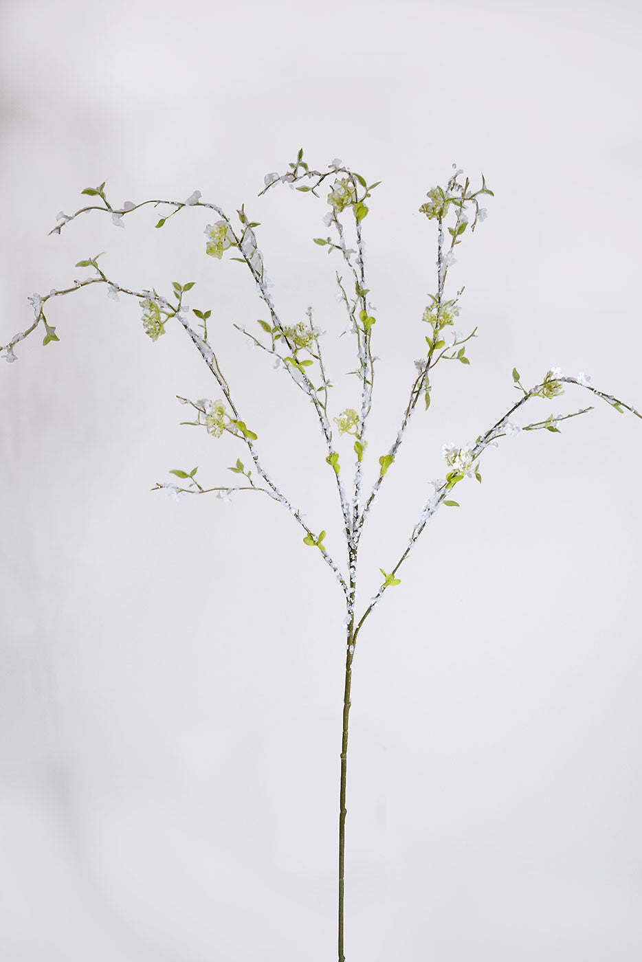 45" Silk Mini Berry Flower Spray Cream