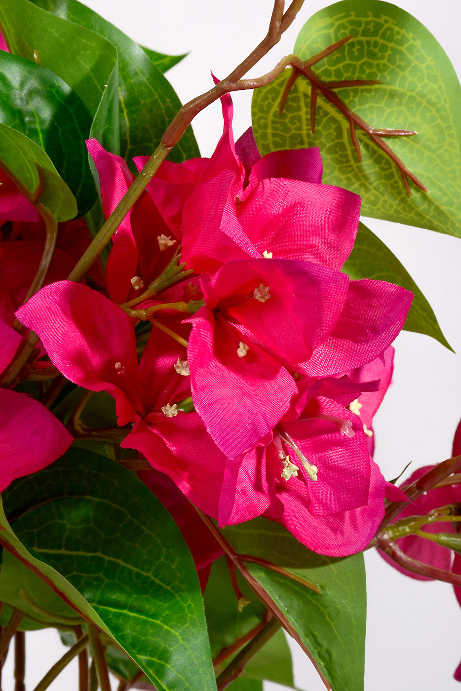 20" Uv Protected Silk Bougainvillea Bush Beauty