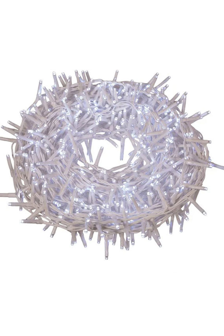 49Ft 600 Light Led Rice Light Garland Cool White