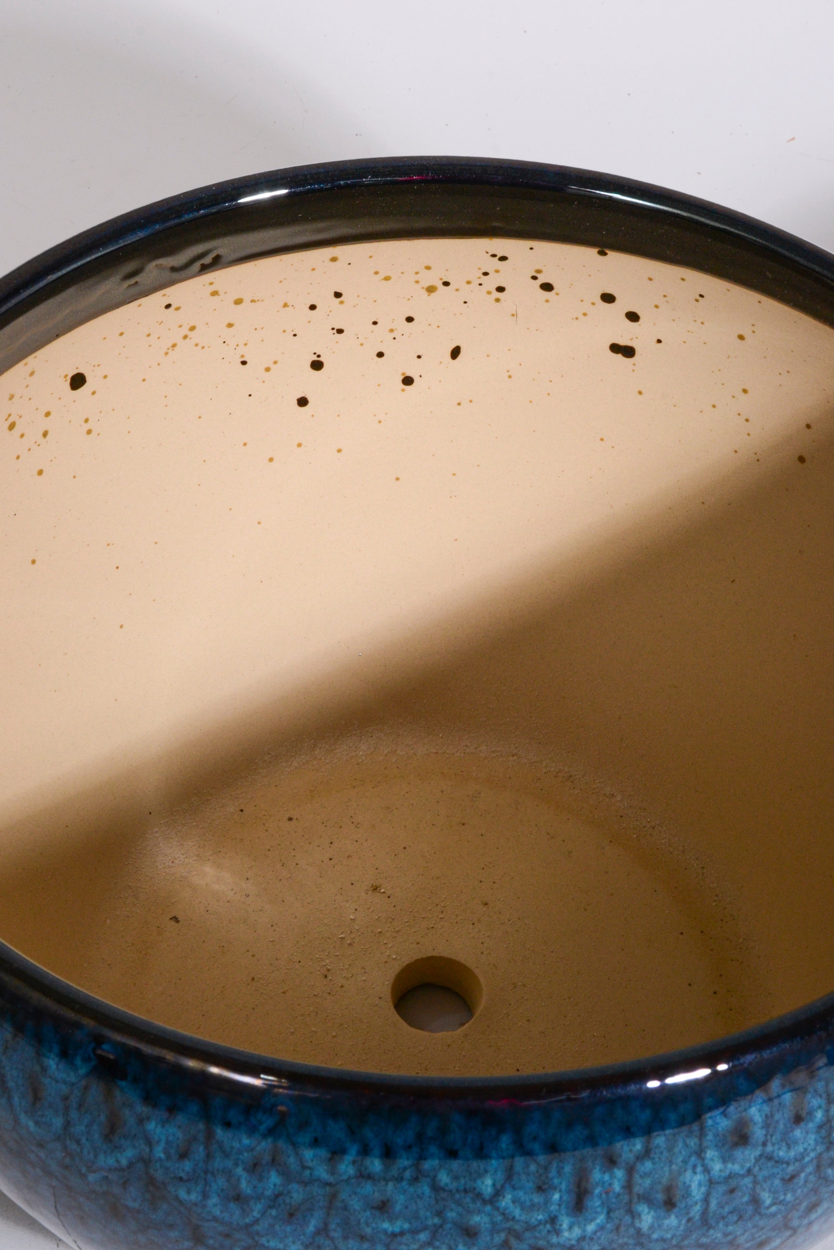 10"/12" Open Round Pot Blue Set/2