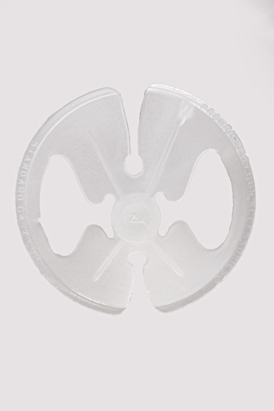 1.5" Plastic Standard Balloon Cup Clear Pkg/144