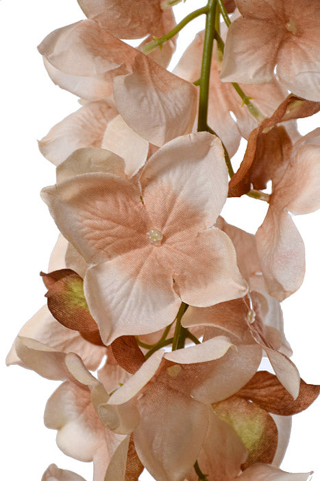 33" Hydrangea Garland Champagne