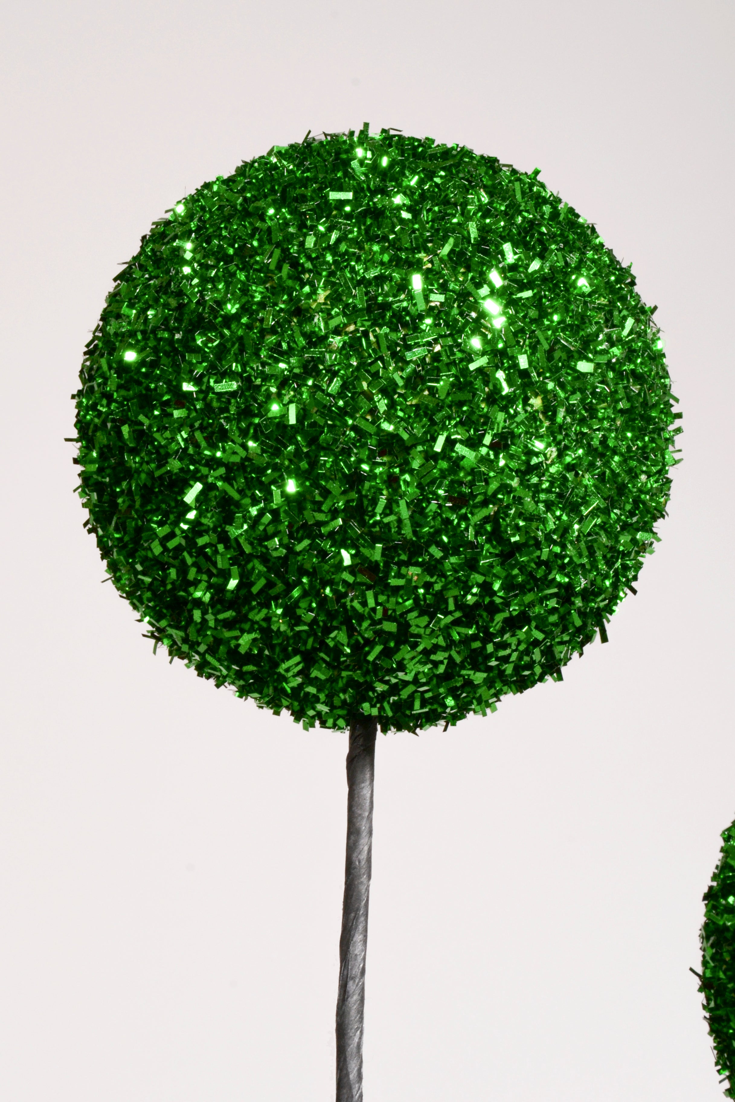 34.5" Glitter Ball Spray Green