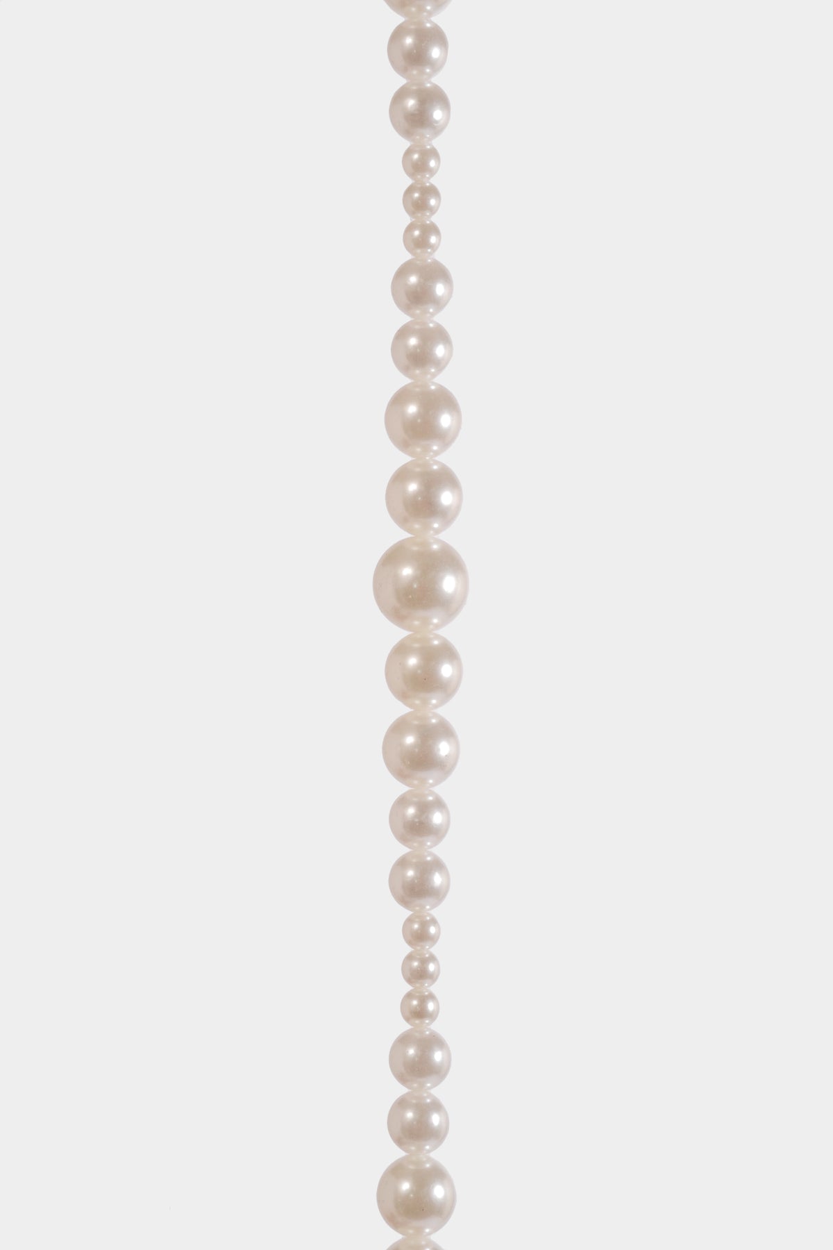 78" Pearls Garland White
