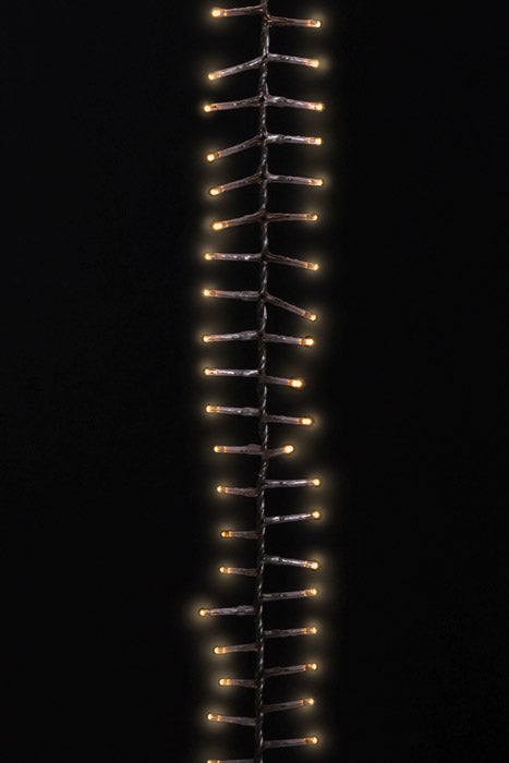 33Ft 1000 Light Led Cluster Garland Warm White