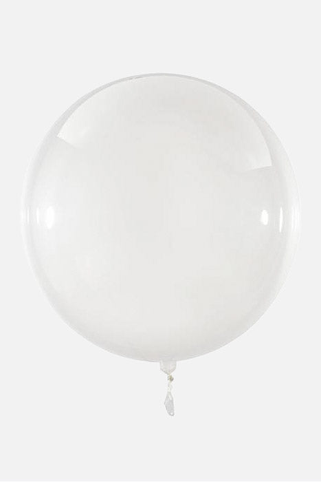 30" Bubble Balloon Clear Pkg/10