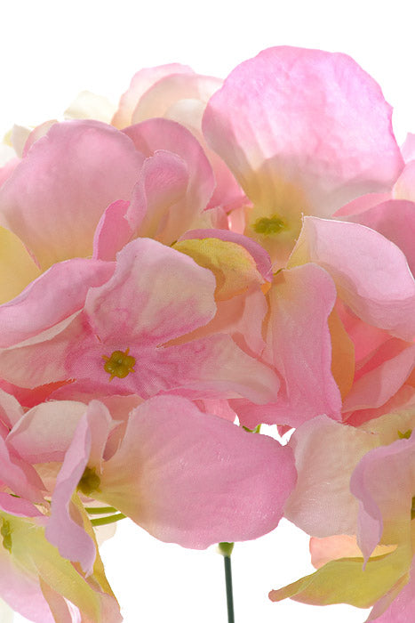9" Silk Hydrangea Pick (Mauve Pink)