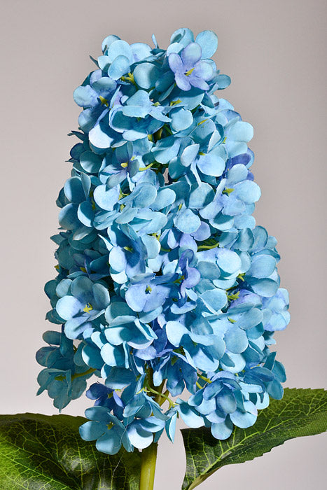 31.5" Silk Hydrangea Spray Blue