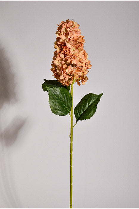 31.5" Silk Hydrangea Spray Caramel