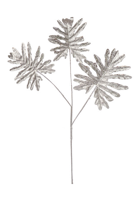 34" Metallic Split Philo Spray Silver