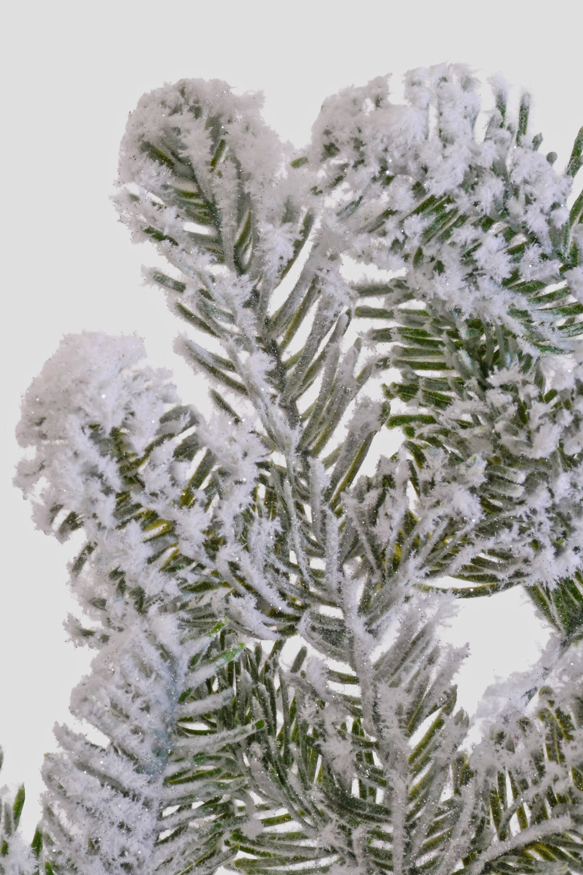 27" Snow Noble Fir Spray Green/White