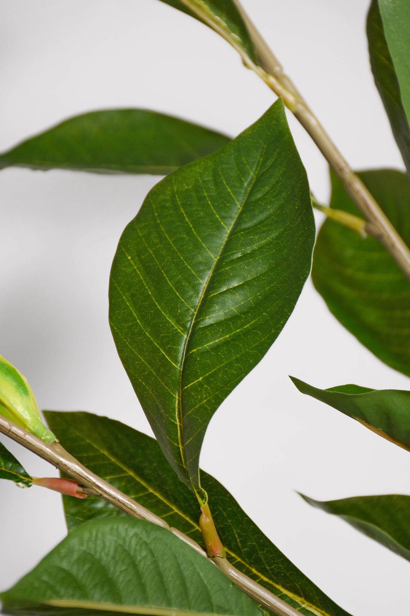 57" Artificial Jasmine Leaf Spray Green