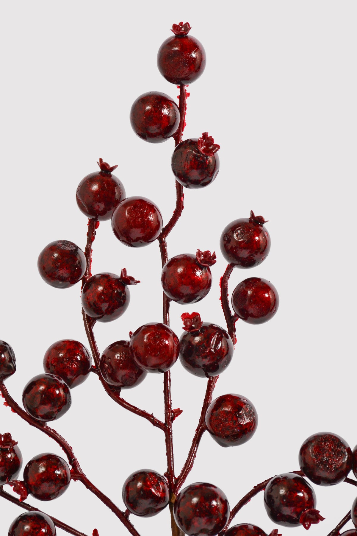 23" Waterproof Metallic Berry Spray Burgundy