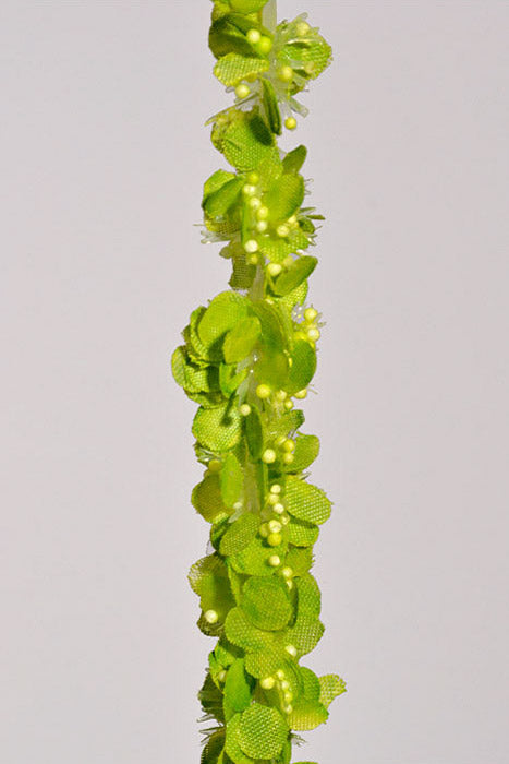 35.5" Artificial Amaranthus Hanging Spray Green