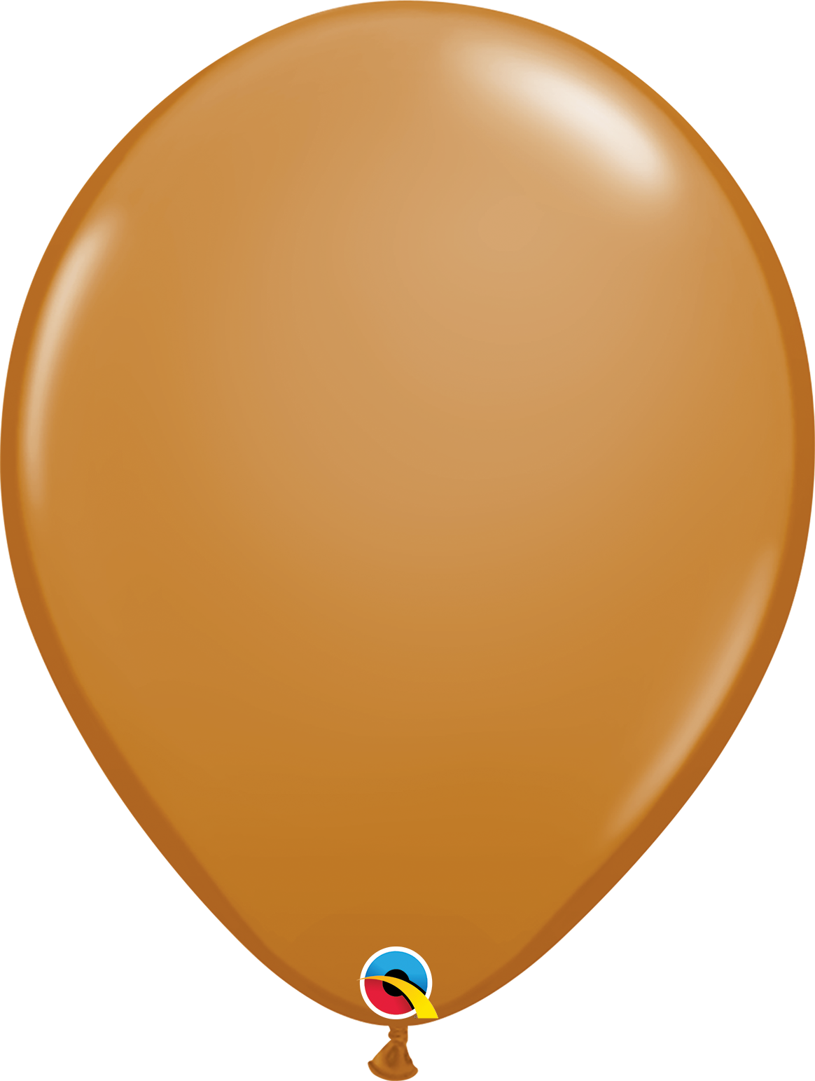 16" Fashion Latex Balloon Brown Pkg-50