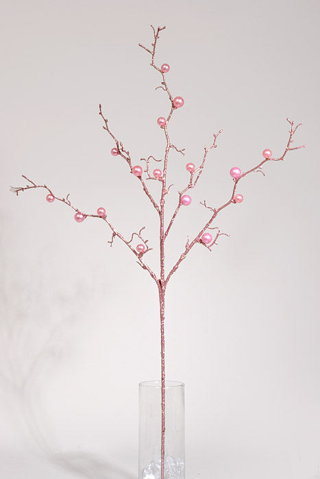 34" Berry Pearl Spray Pink