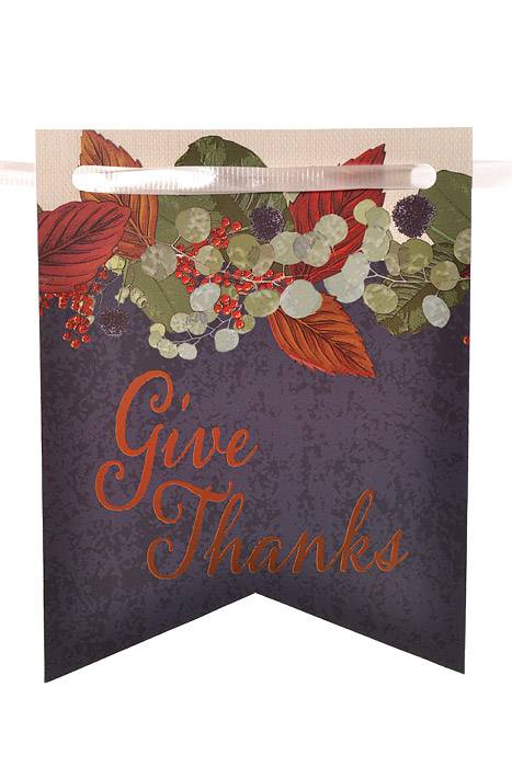 6" X 8FT Foil Fall Thanksgiving Streamer Fall Colors