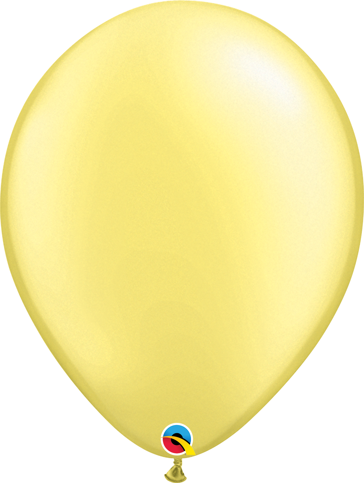 16" Latex Balloon Pearl Lemon Chiffon Pkg/50