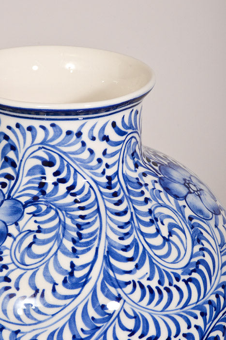 6.5" X 9.5" Eleanor Vase Blue