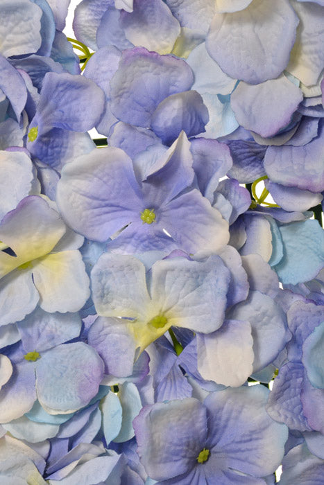 15.75" X 23.5" Silk Hydrangea Mat (Blue/Purple) Two-Tone