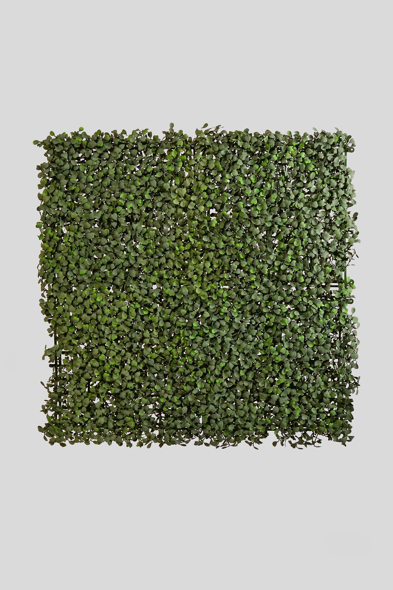19.5" Artificial Square Fire-Resistant Boxwood Mat Green