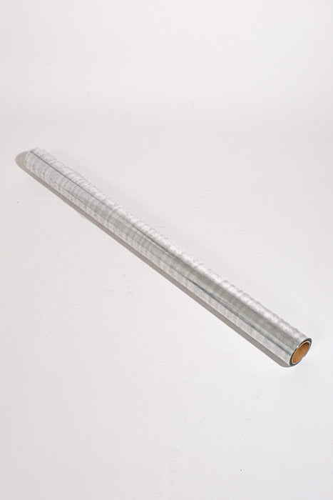 30" X 100Ft Star Krystal Phane Roll Silver/Clear