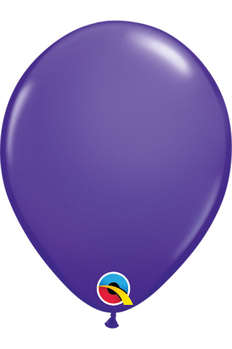 5" Fashion Latex Ballon Purple/Violet Pkg/100