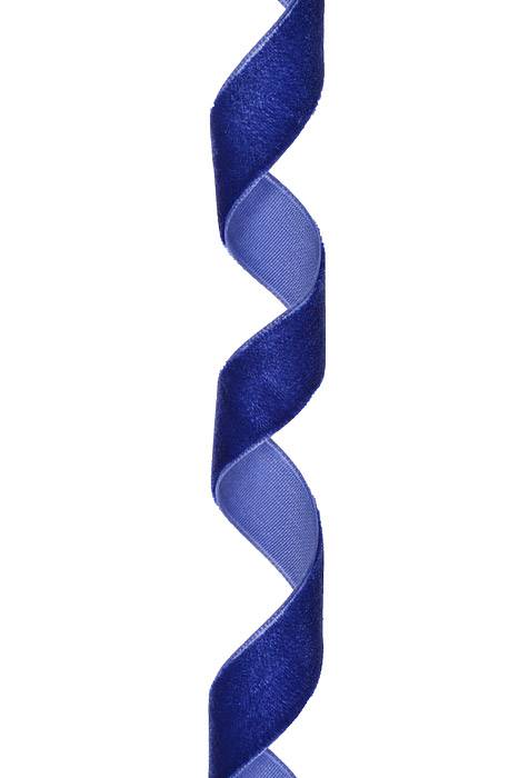 5/8" X 10Yds Velvet Ribbon Royal Blue
