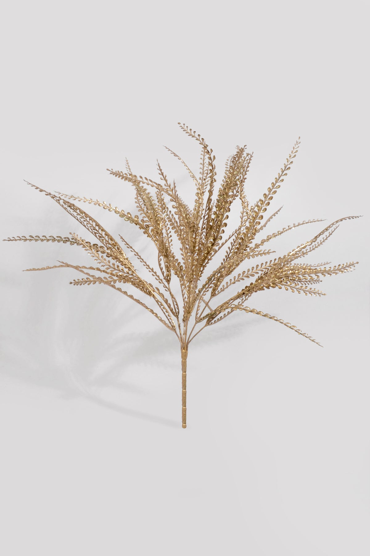 22" Fern Bush Champagne