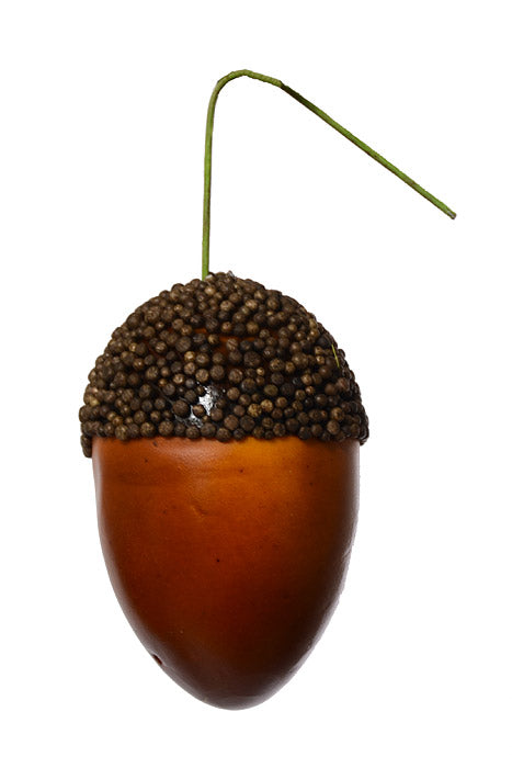 2.5" Artificial Acorn Pick Brown Pkg/30