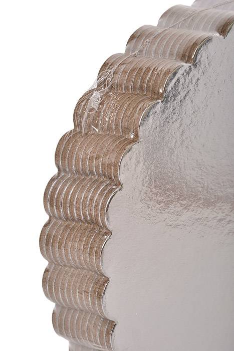 8" Foil Covered Cake Board Silver Pkg/10