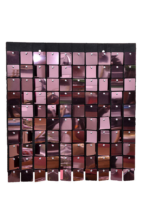 12" X 12" Foil Wall Mat Pink