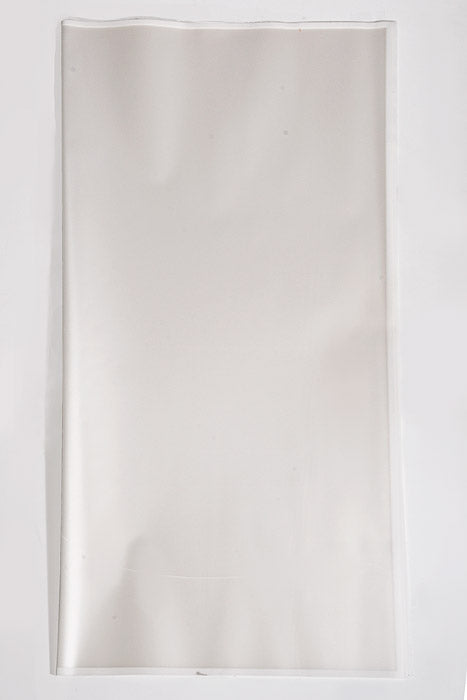 22.5" Flower Wrapping Paper With Edge White Pkg/20