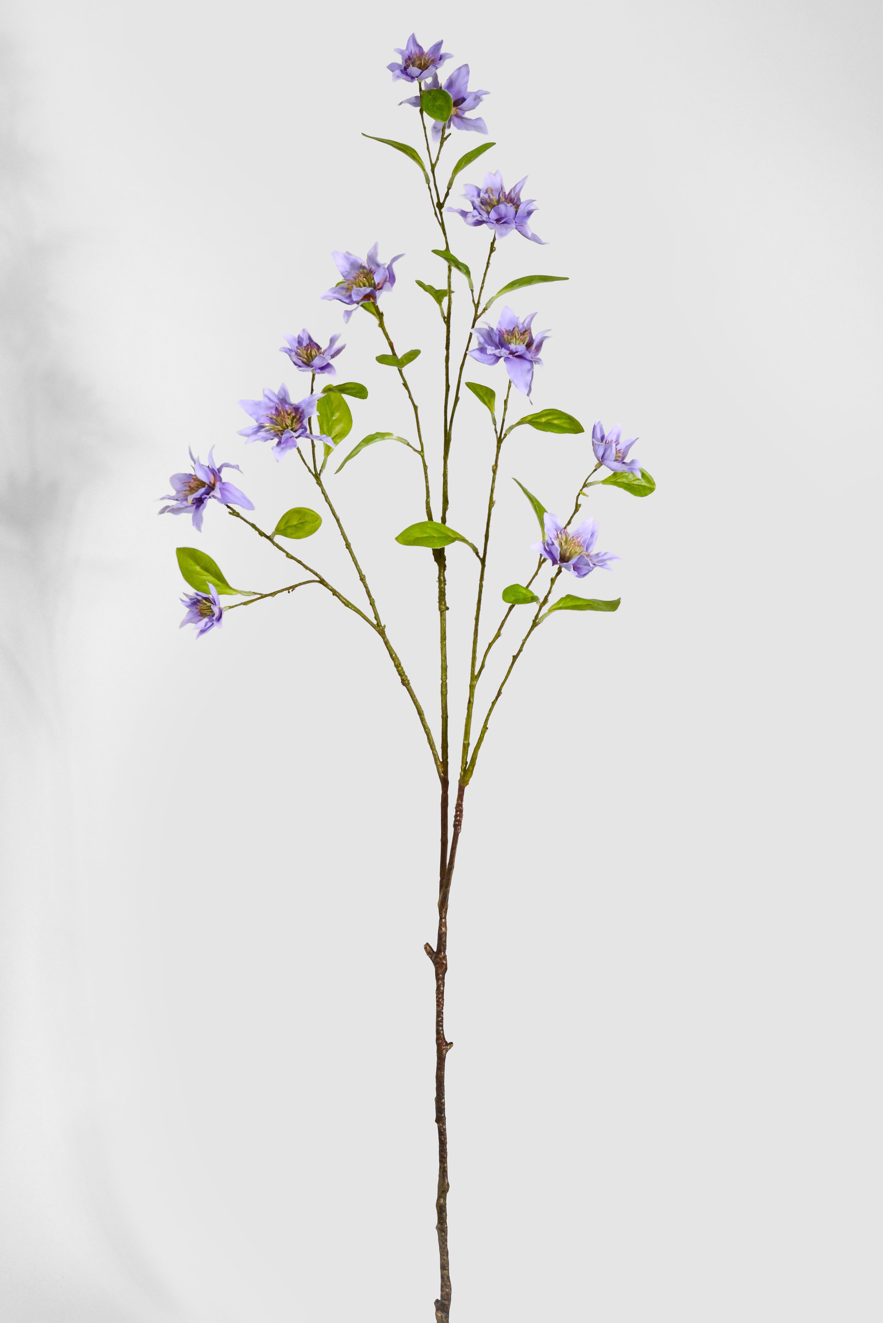 42.5" Silk Clematis Spray Purple
