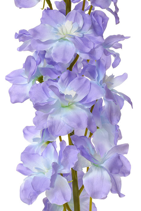 47.25" Silk Delphinium Spray (Light Blue/Lavender)