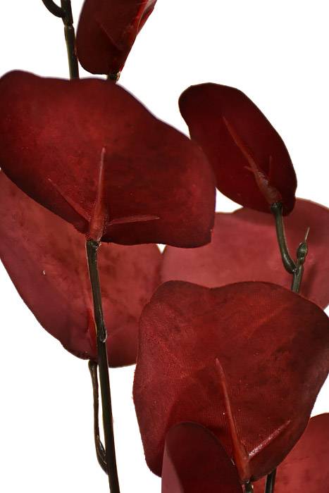 33" Eucalyptus Spray Burgundy