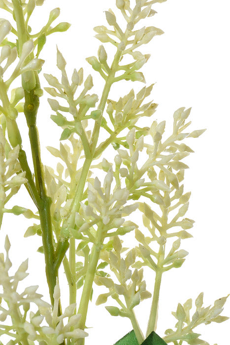 32" Lilac Bud Spray Cream/Green