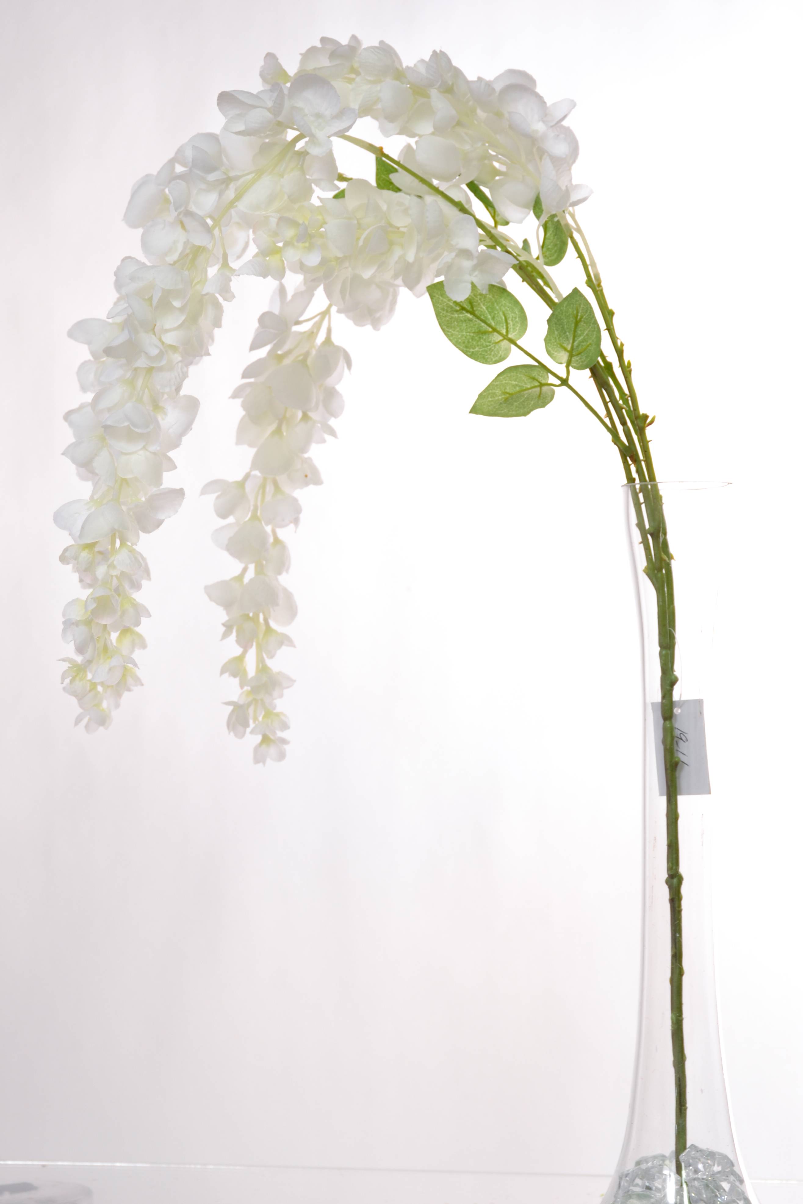 40" Hanging Silk Cassla Spray White