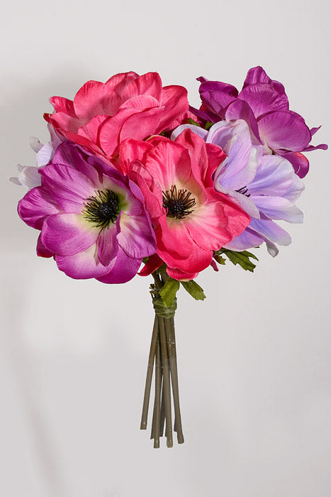 10" Anemone Bundle Orchid/Lavender