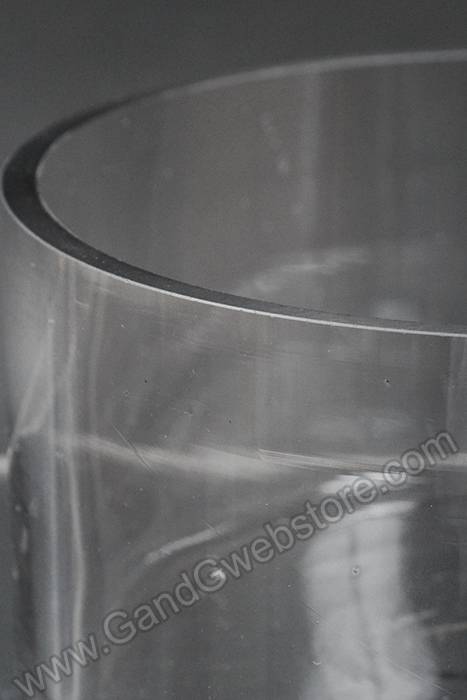 6" X 3" Glass Cylinder Vase Clear