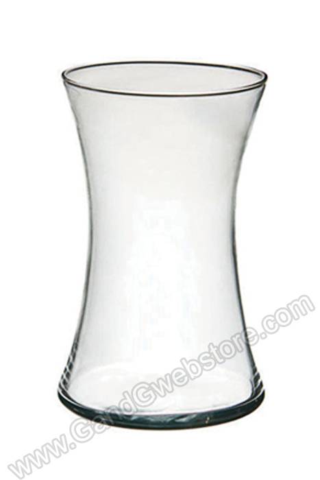 8" Gathering Glass Vase Crystal