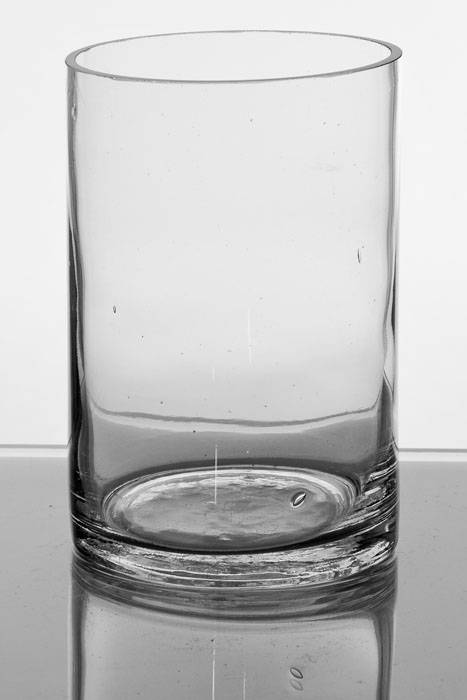 4" X 6" Cylinder Glass Vase Clear
