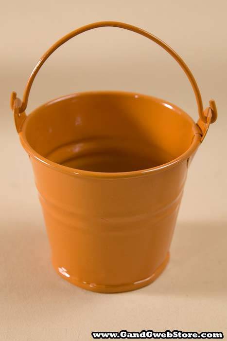 2.25" Favor Bucket Orange Pkg/12