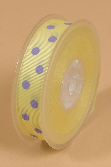 7/8" X 17yds Grosgrain Baby Maize