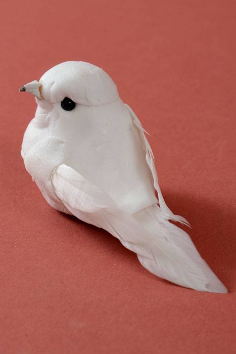 3" Bird White Pkg/12