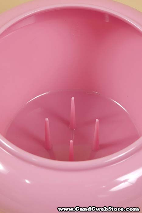 7.25" Potpourri Bowl Pink Pkg/6