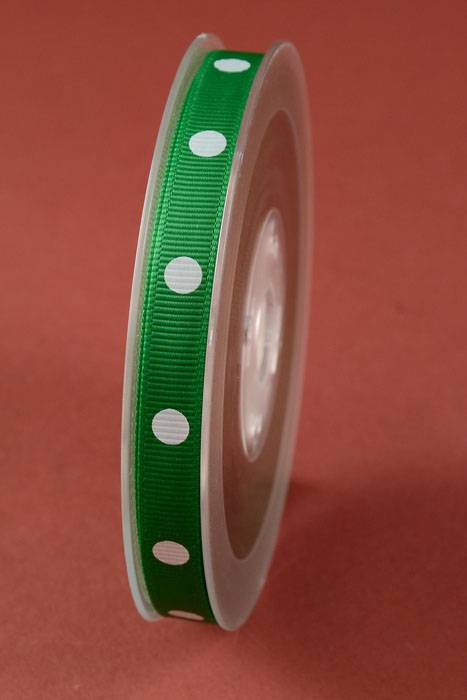 3/8" X 17yds Grosgrain Emerald